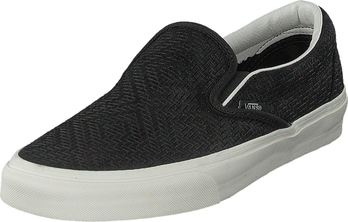 Vans - Classic Slip-On (Braided Suede) Black