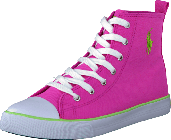 Ralph Lauren Junior - Harbour Hi Hot Pink Canvas