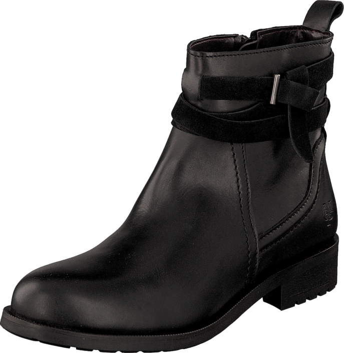 Marc O'Polo - Flat Heel Bootie 990 Black