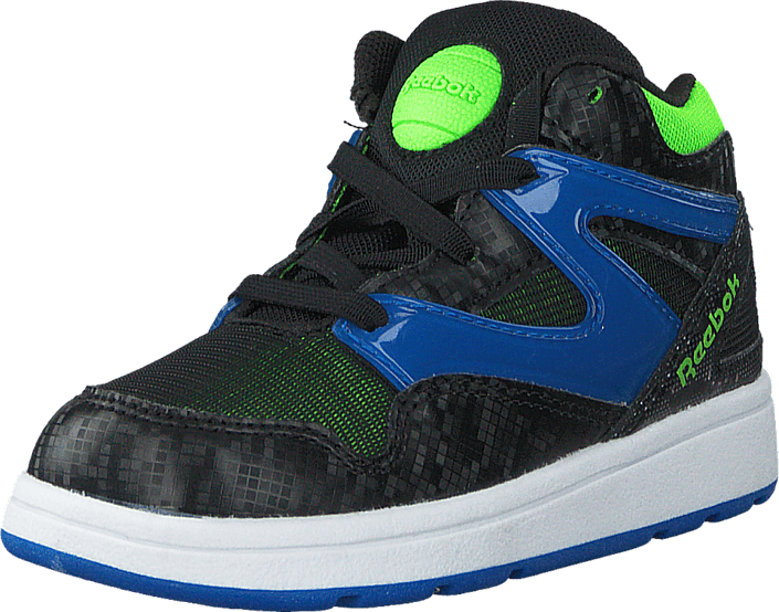 Reebok - Versa Pump Omni Lite Black/Blue Sport/Solar Green