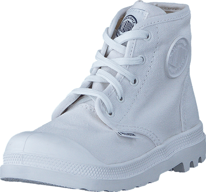 Palladium - Blanc Hi Kids