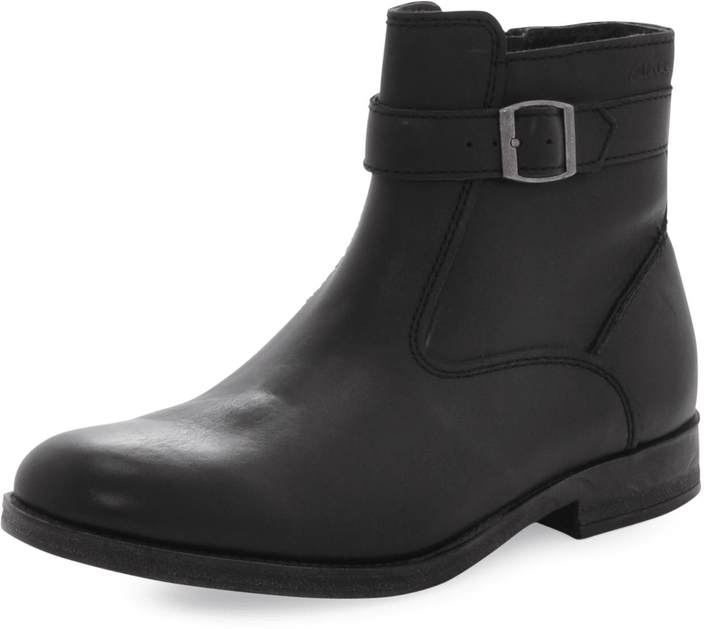 Clarks - Goby Top Black
