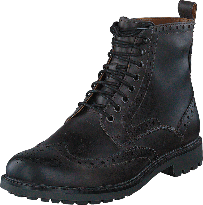 Clarks - Montacute Lord Charcoal