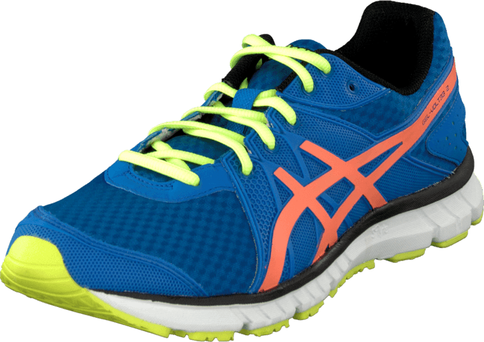 Asics - Gel Volt33 2 Brilliant Blue/Orange/Yellow