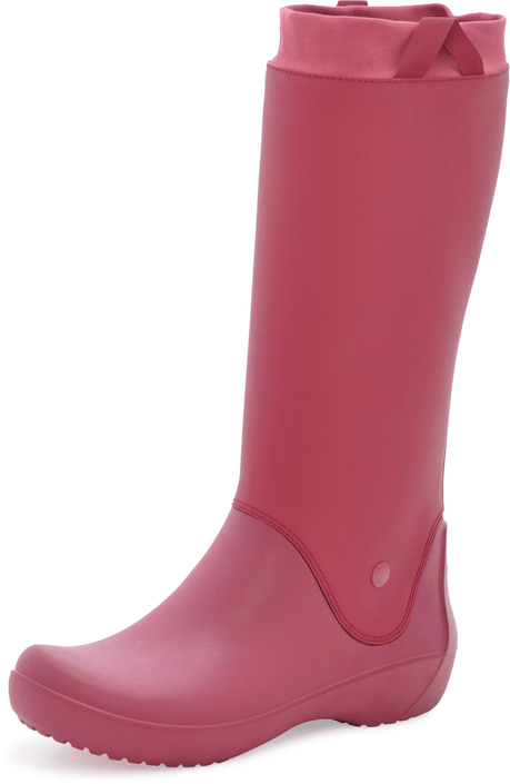 Crocs - RainFloe Boot W Pomegranate/Pomegranate