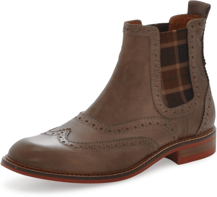 Marc O'Polo - Flat Heel Chelsea Washed Lamb Taupe