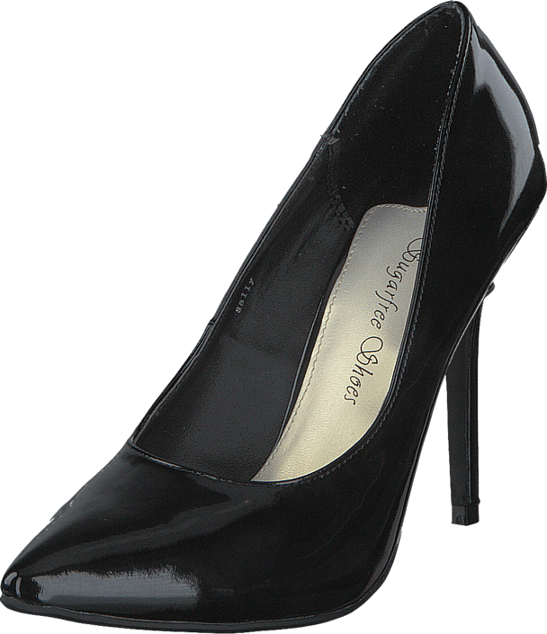 Sugarfree Shoes - Sally Black Patent