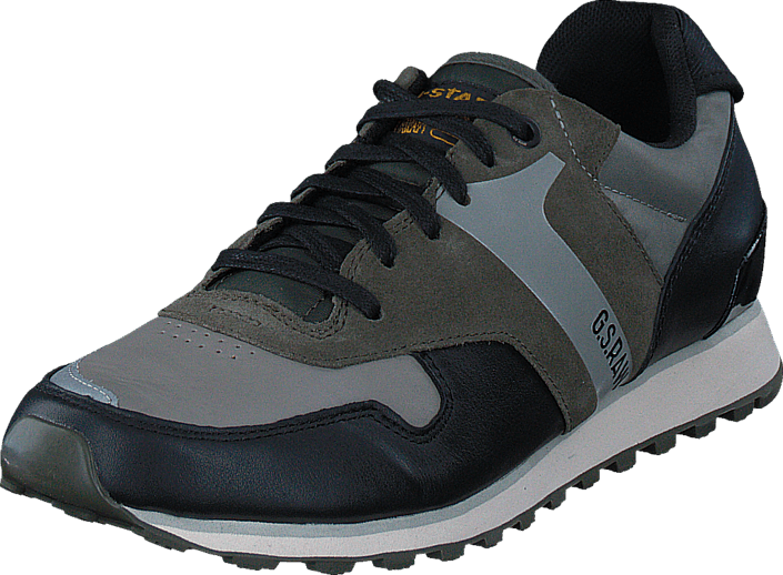 G-Star Raw - Track II Shift Combat Lthr & Suede w Black