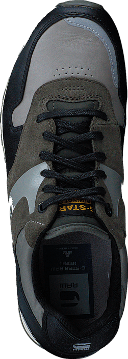 G-Star Raw - Track II Shift Combat Lthr & Suede w Black