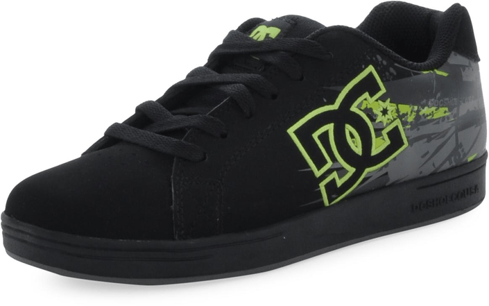 DC Shoes - Kids Character Black/Soft Lime
