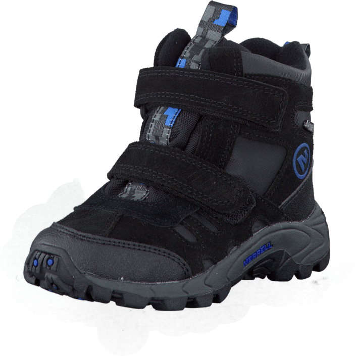 Merrell - Moab Polar Mid Strap Wtpf Kids Black/blue