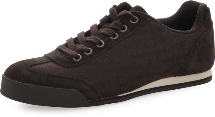 Calvin Klein Jeans - Cale Logo Jaquard/ Sude DDN Dark Brown