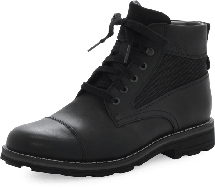 Clarks - Naylor Limit Black Wlined Lea
