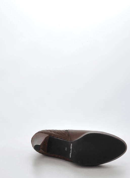 Mentor - Interlaced Ankle Boot D. Brown