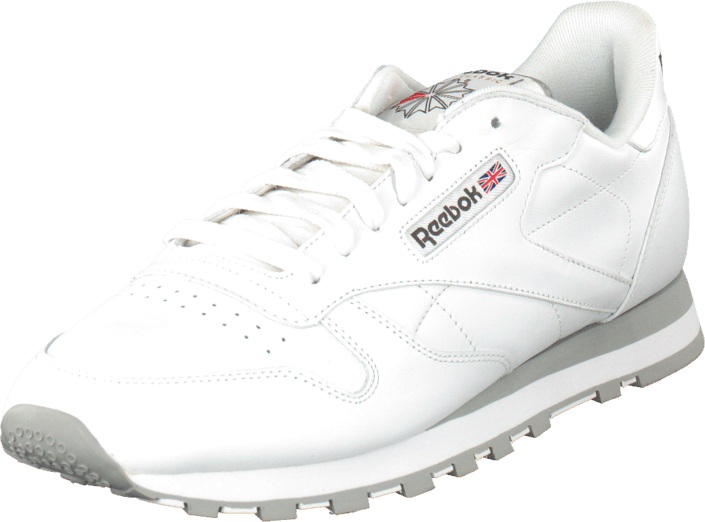 Footway SE - Reebok Classic Cl Lthr White/Lt. Grey, Skor, Sneakers & Sportskor, Sneakers, Vit 697.00 Footway SE - Reebok Classic Cl Lthr White/Lt. Grey, Skor, Sneakers & Sportskor, Sneakers, Vit 697.00