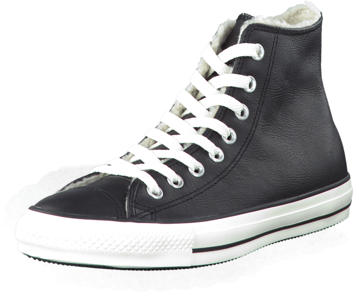Converse - All Star Leather Shearling Hi Black