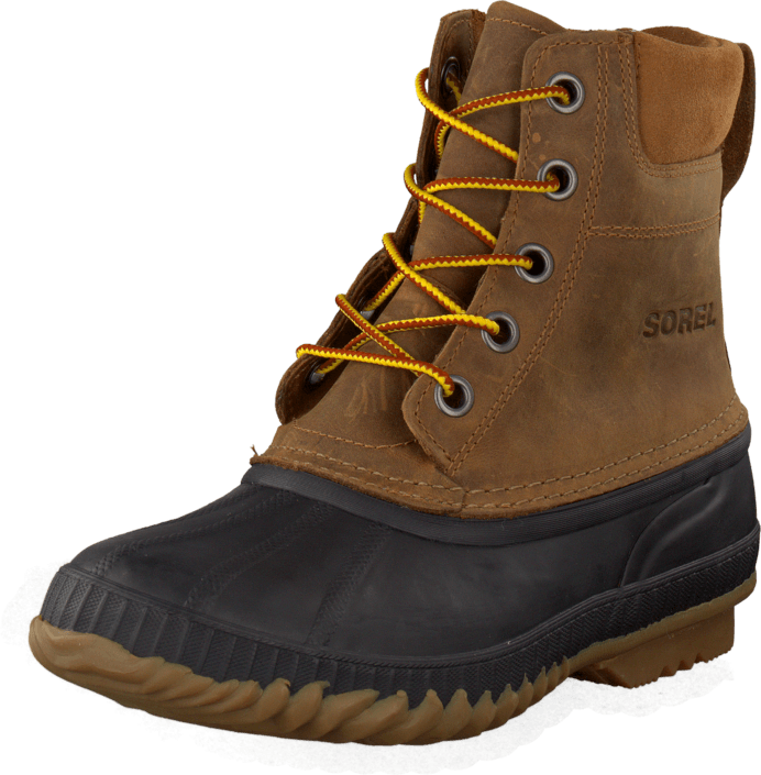 Sorel - Cheyanne Lace Full Grain Chipmunk, Black