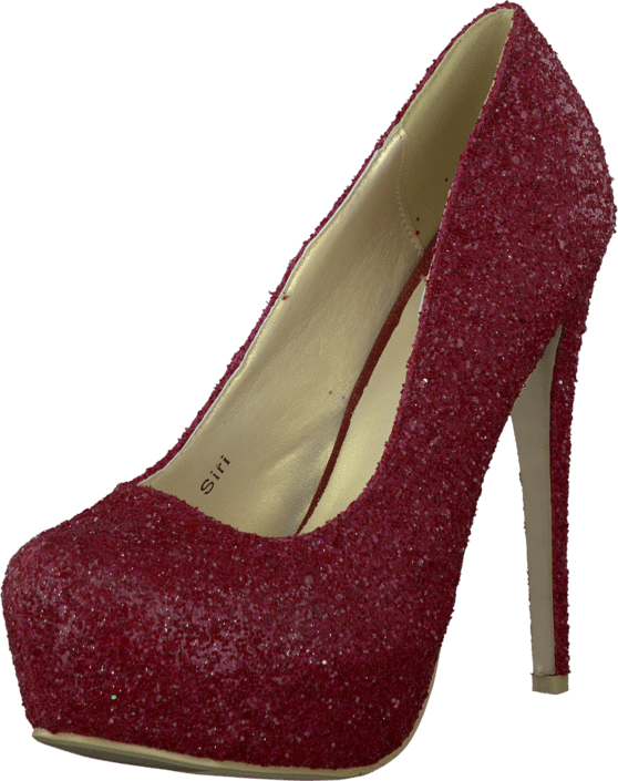 Sugarfree Shoes - Siri Glitter Red glitter
