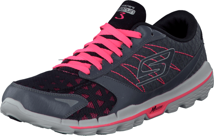 Skechers - Gorun 3 Carcoal/hot pink