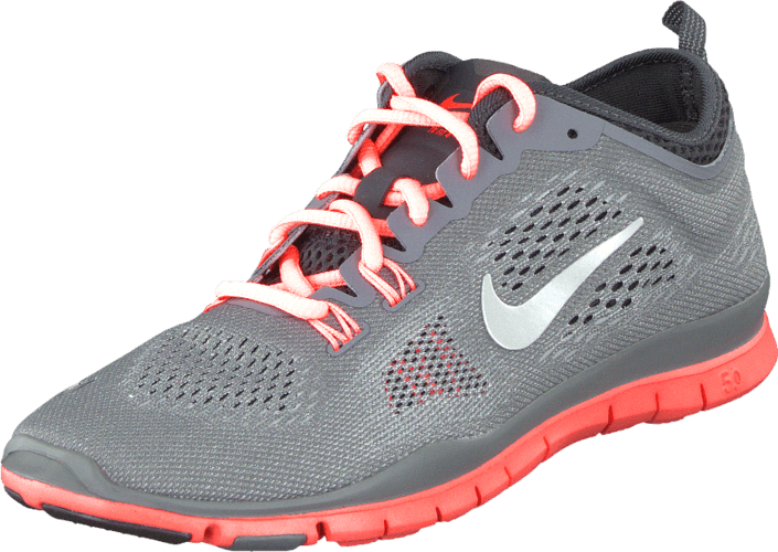 Nike - Wmns Nike Free 5.0 Tr Fit 4 Cl Gry/Mtllc Slvr-Anthrct-Brgh