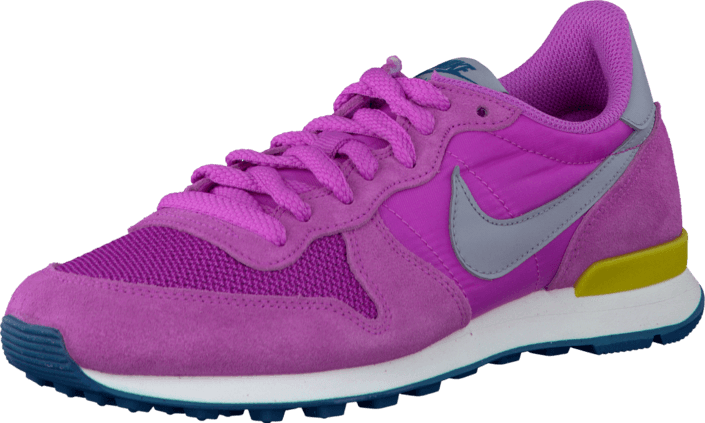 Nike - Wmns Nike Internationalist Rd Vlt/Wlf Gry-Brght Ctrn-Grn
