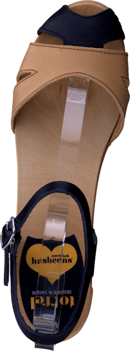 Swedish Hasbeens - Suzanne Black/Nature combo
