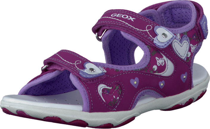 Geox - Jr Sandal Cuore Fuchsia