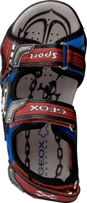 Geox - Jr Sandal Strike Dk Orange/Royal