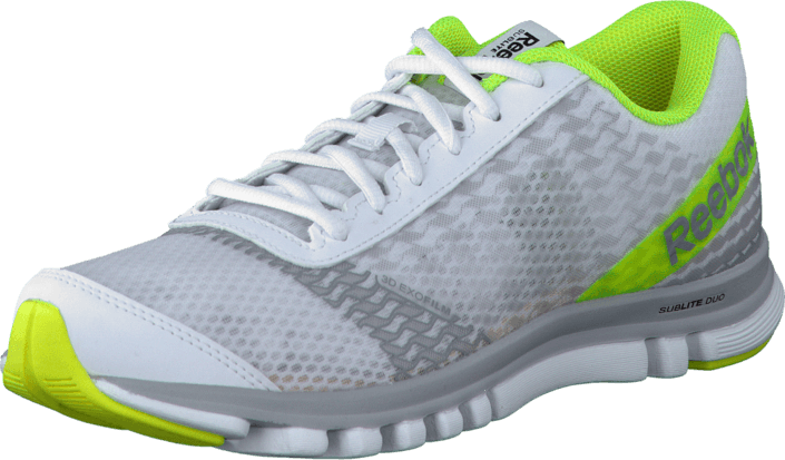 Reebok - Sublite Duo Instinc White/Steel/Grey/Neon Yellow