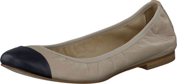 A Pair - 3-434 Ballerina Front Beige/Black
