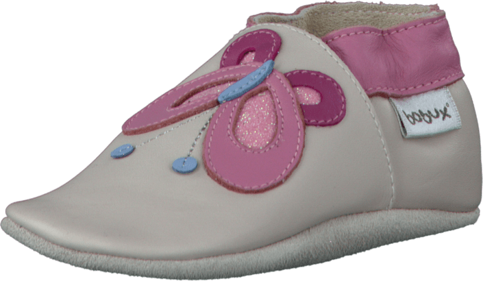 Bobux - Milk Butterfly White
