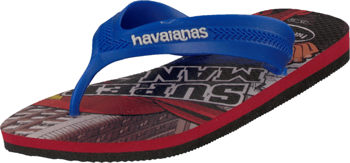Havaianas - Kids Max Heroes Black/Red