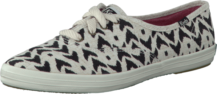 Keds - Champion Ikat White/Black Canvas