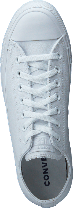 Converse - Chuck Taylor All Star Ox Leather White Monochrome