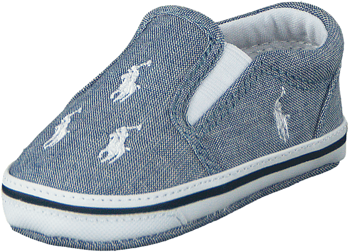 Ralph Lauren Junior - Bal Harbour Repeat Layette Light Blue Chambray