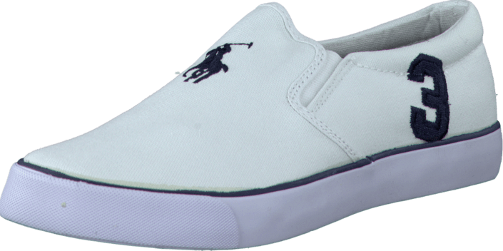 Ralph Lauren Junior - Seth Slip On White/Navy