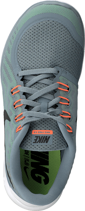 Nike - Nike Free 5.0 Dove Grey/Black Electricgrn