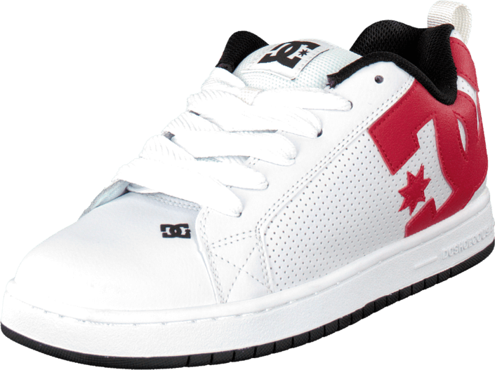 DC Shoes - Court Graffik Shoe White/Redblack