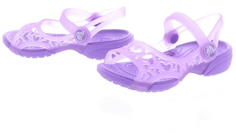 Crocs - ADRIANA HEARTS FLAT C