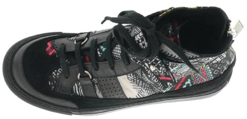 V Ave Shoe Repair - Snap Graphic Sneaker
