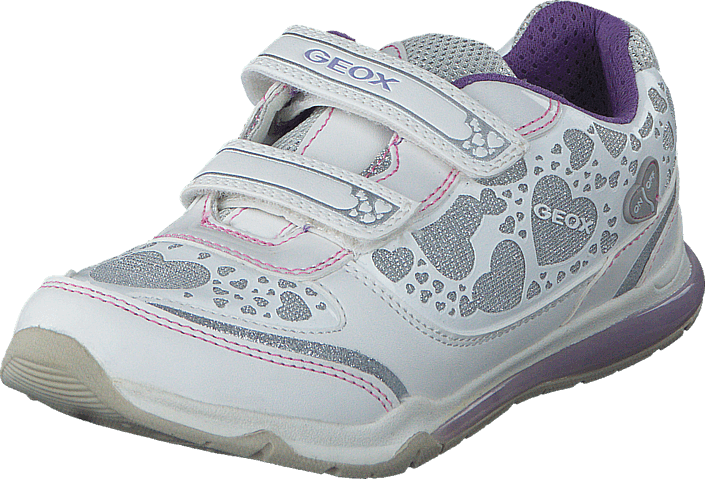 Geox - J Magica A - Gbwhite-Silv
