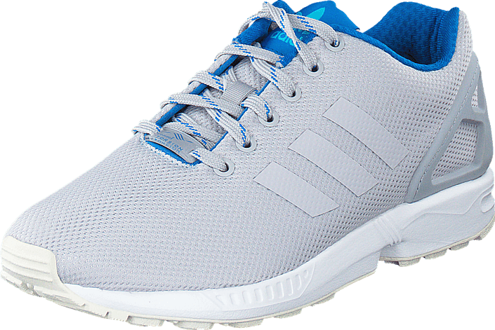 adidas Originals - Zx Flux Lgh Solid Grey/Shock Blue
