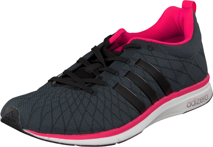 adidas Sport Performance - Adizero Feather 4 W Bold Onix/Black/Solar Pink