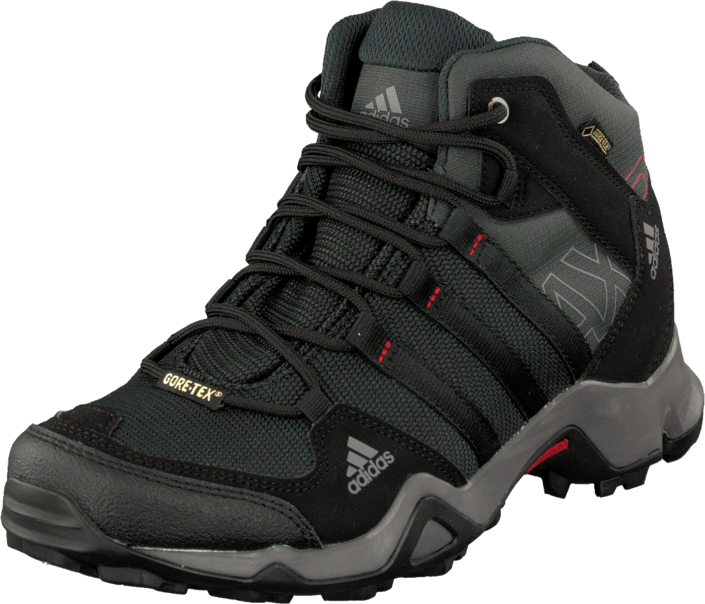adidas Sport Performance - Ax2 Mid Gtx Dark Shale/Black/Light Scarlet