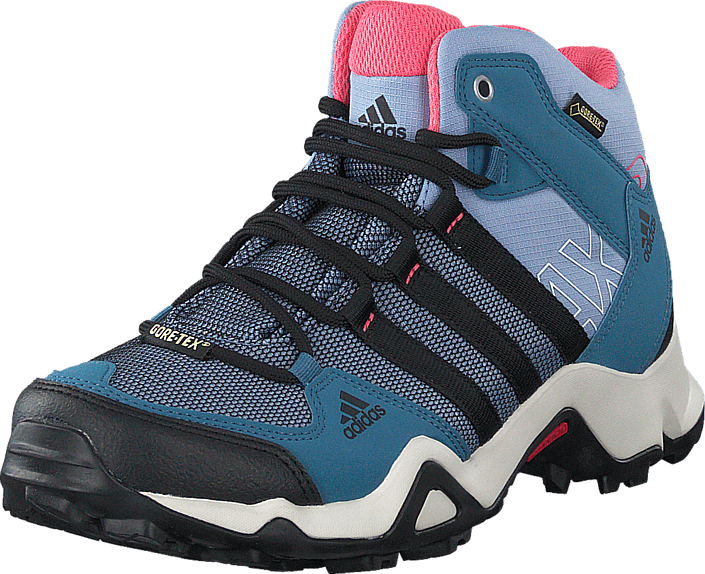 kj 248 p adidas sport performance ax2 mid gtx w prism blue black blush svarte sko kj 248 p adidas sport performance ax2 mid gtx w prism blue black blush svarte sko