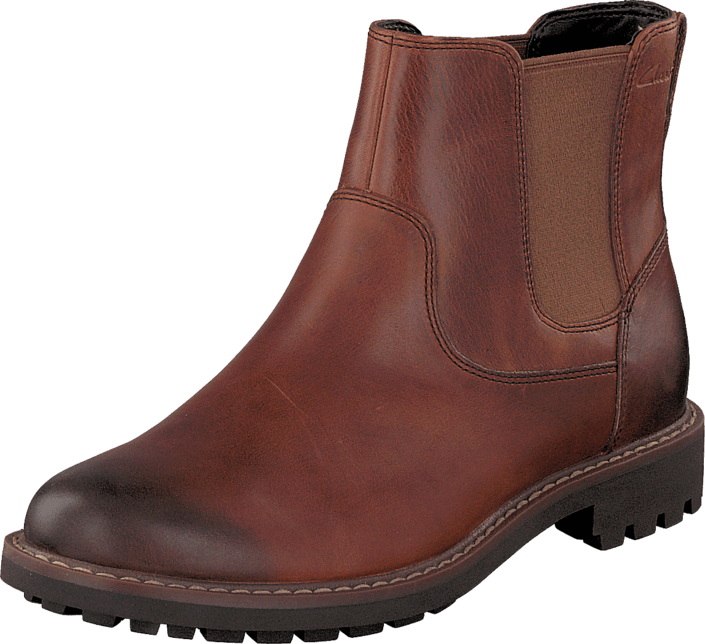 Clarks - Montacute Top Dark Tan Lea