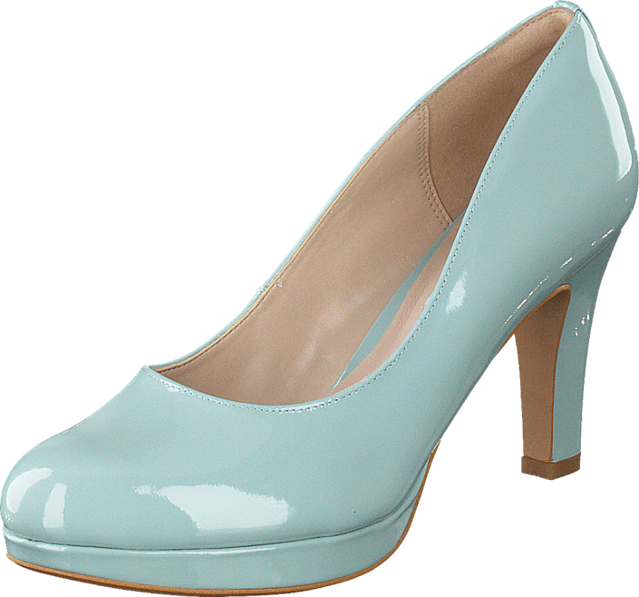 Clarks - Crisp Kendra Aqua Patent