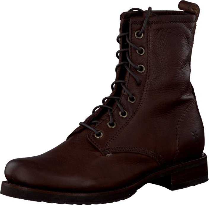 Frye - Veronica Combat Dark Brown