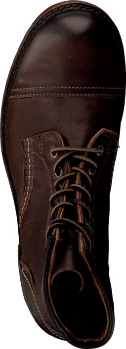 Frye - Logan Cap Toe Dark Brown