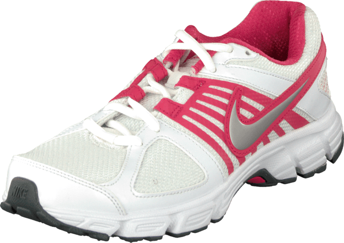 Nike - Wmns Nike Downshifter 5 Msl White/Mtllc Slvr-Drk Gry-Brry